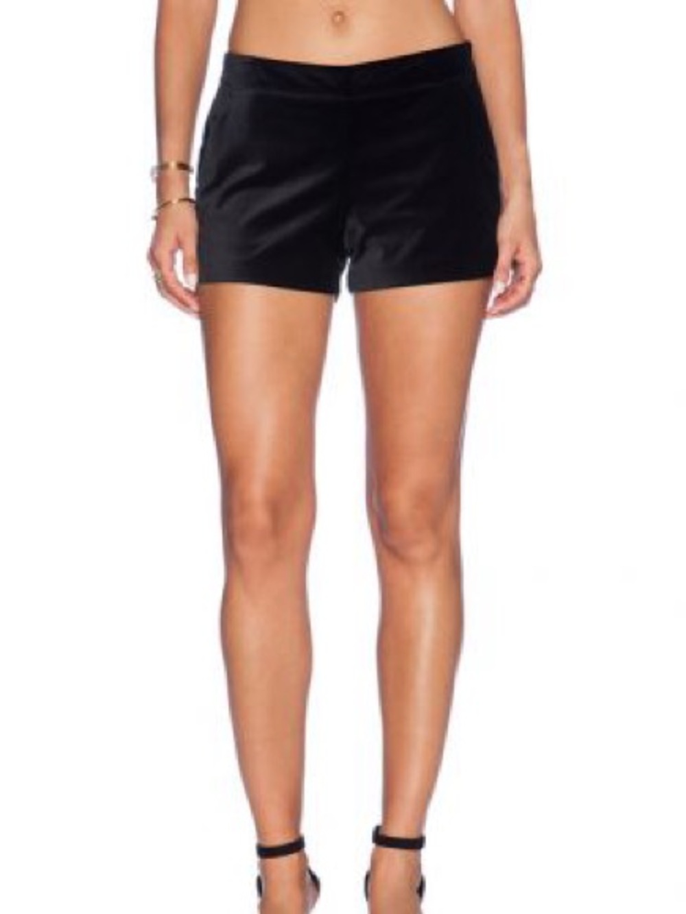 Joie Fenmore Velvet Shorts